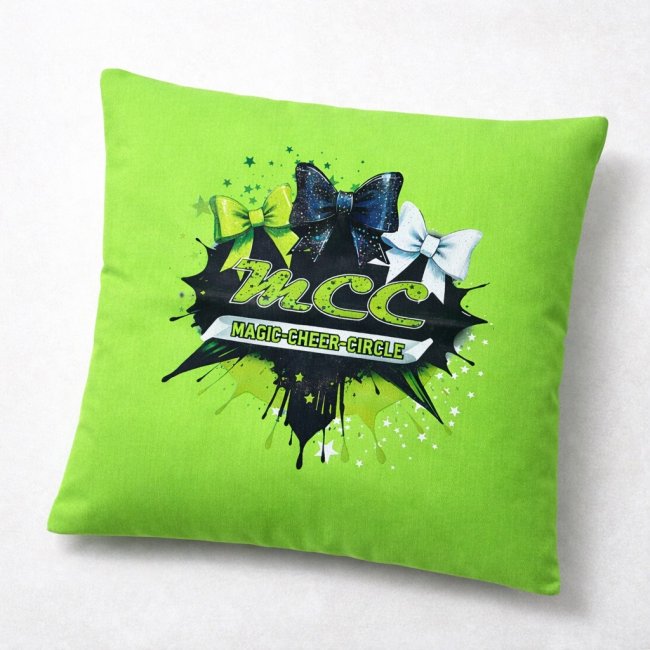 Dekokissen limegreen MCC Design 3Bows